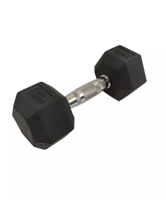 CRIVIT HANTEL SZEŚCIOKĄTNY 7,5 KG