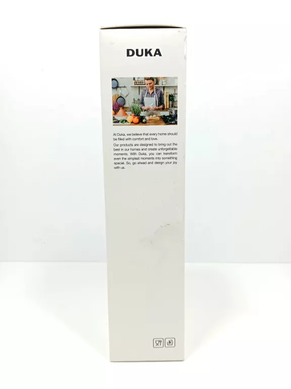 MŁYNEK DO PIEPRZU Z SOLNICZKĄ 2W1 DUKA TORN 21 CM AKRYL
