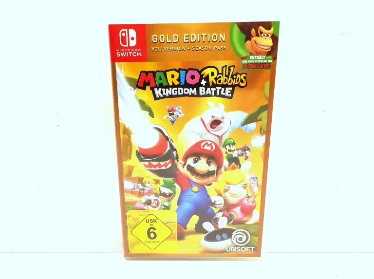 MARIO + RABBIDS: KINGDOM BATTLE - GOLD EDITION NINTENDO SWITCH