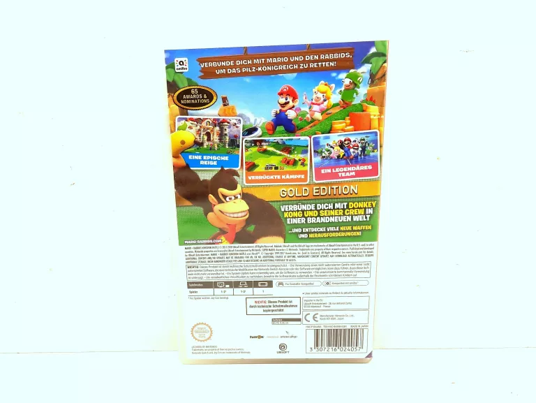 MARIO + RABBIDS: KINGDOM BATTLE - GOLD EDITION NINTENDO SWITCH