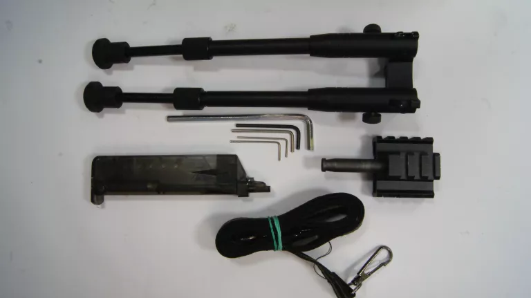 KARABIN SNAJPERSKI ASG WELL MB01 Z LUNETĄ - OLIVE +AKCESORIA +TORBA