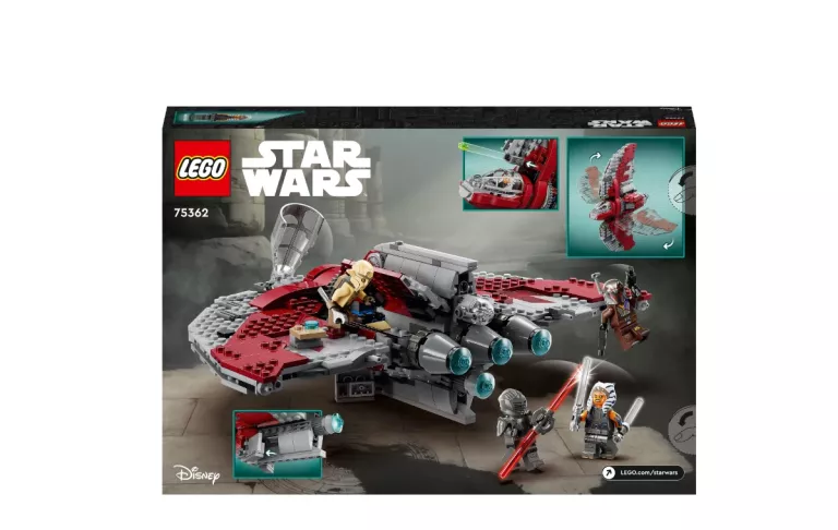 LEGO STAR WARS 75362 PROM KOSMICZNY JEDI T-6 AHSOKI TANO STATEK