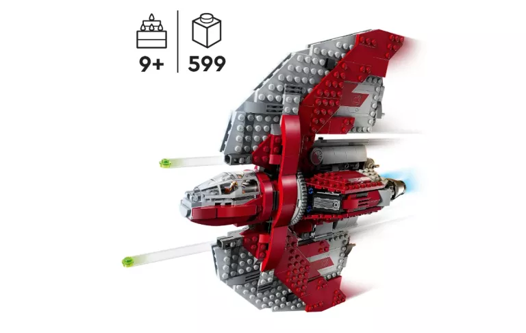LEGO STAR WARS 75362 PROM KOSMICZNY JEDI T-6 AHSOKI TANO STATEK