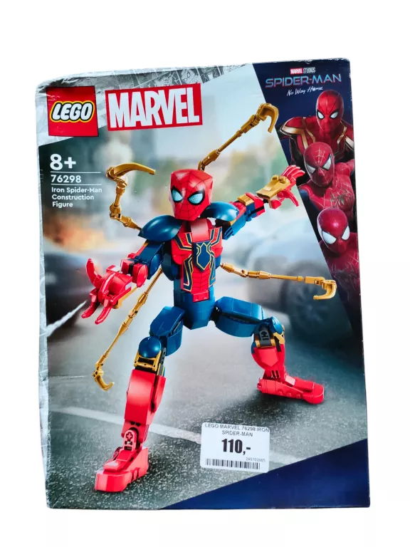 LEGO MARVEL 76298 IRON SPIDER-MAN CONSTRUCTION FIGURE