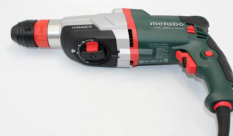 MŁOT UDAROWY SDS PLUS SIECIOWE METABO 2,8 J 800 W 230 V