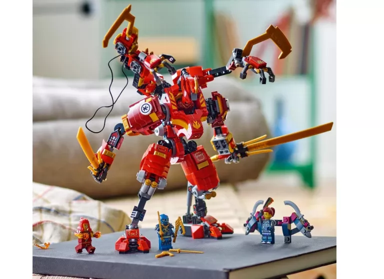 LEGO NINJAGO 71812 WSPINACZKOWY MECH NINJA KAIA
