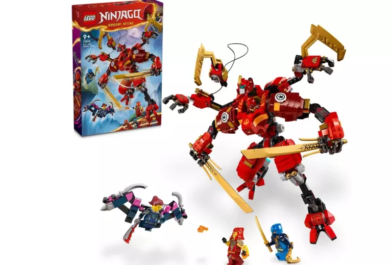 LEGO NINJAGO 71812 WSPINACZKOWY MECH NINJA KAIA