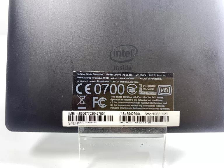 TABLET LENOVO TAB S8-50L