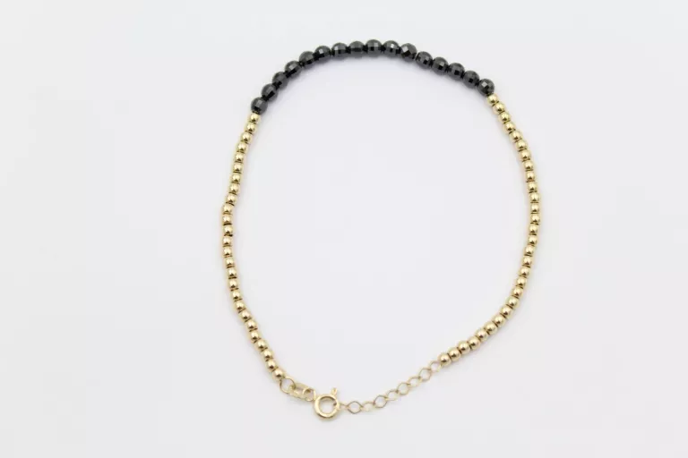 sliczna-zlota-bransoletka-kuleczki-585-14k-regulowana-18-20cm-jak-nowa-material-15835-2