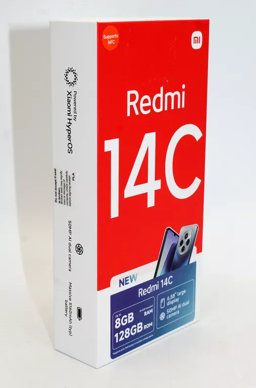 TELEFON XIAOMI REDMI 14C (2409BRN2CY) 4+128GB CZARNY