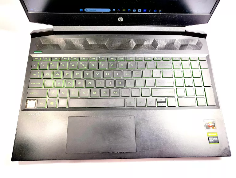 LAPTOP HP PAVILION GAMING 15" GTX 1050 RYZEN 5 16 256/500 GB USZKODZONY