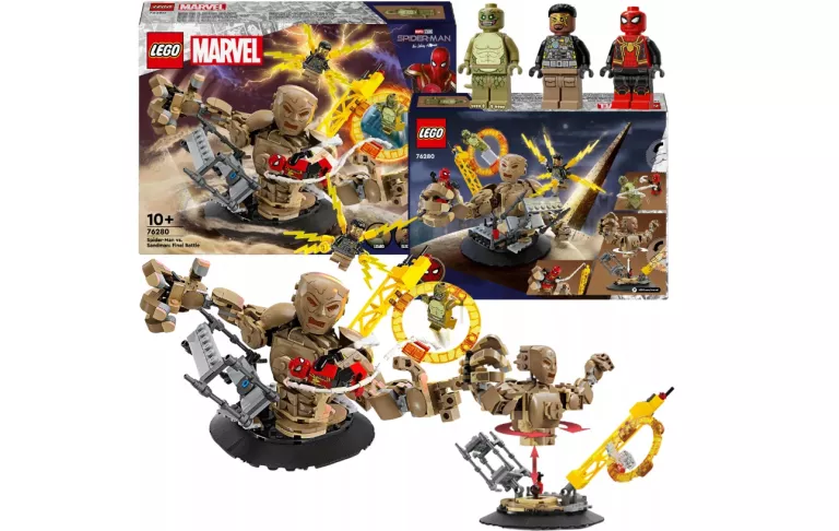LEGO SUPER HEROES SPIDER-MAN VS. SANDMAN: OSTATECZNA BITWA 76280 570201759