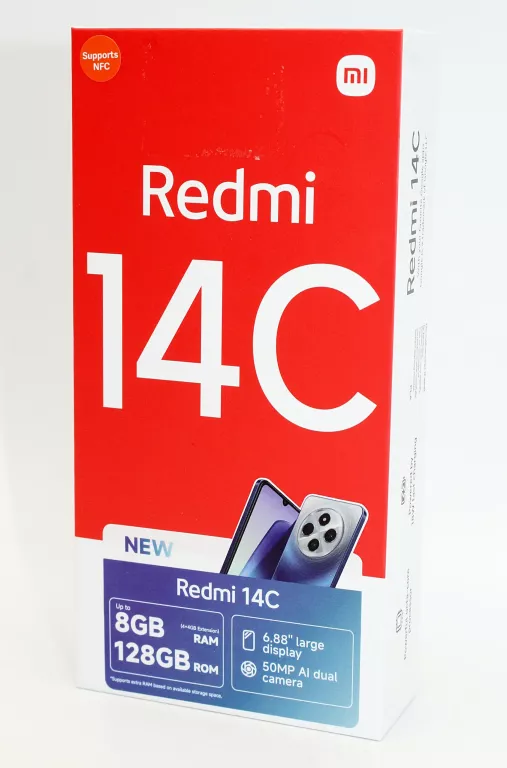 TELEFON XIAOMI REDMI 14C (2409BRN2CY) 4+128GB CZARNY