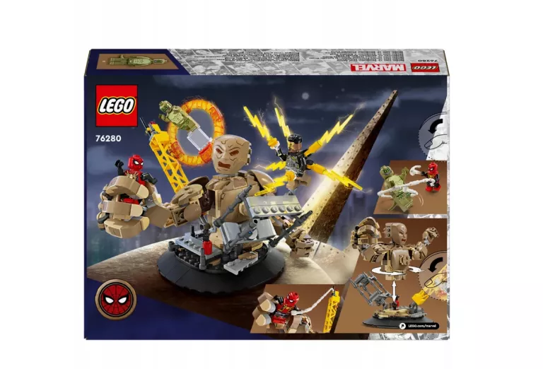 LEGO SUPER HEROES SPIDER-MAN VS. SANDMAN: OSTATECZNA BITWA 76280 570201759