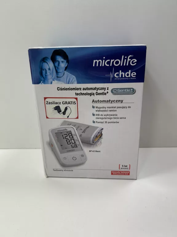 CIŚNIENIOMIERZ MICROLIFE CHDE BP A2