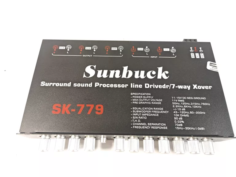 WZMACNIACZ SUNBUCK SK-779 VEHICLE 7-PASMOWY