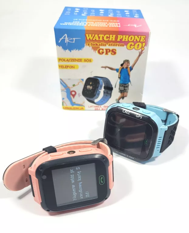 SMARTWATCH WATCH PHONE GO Z LOKALIZATOREM GPS