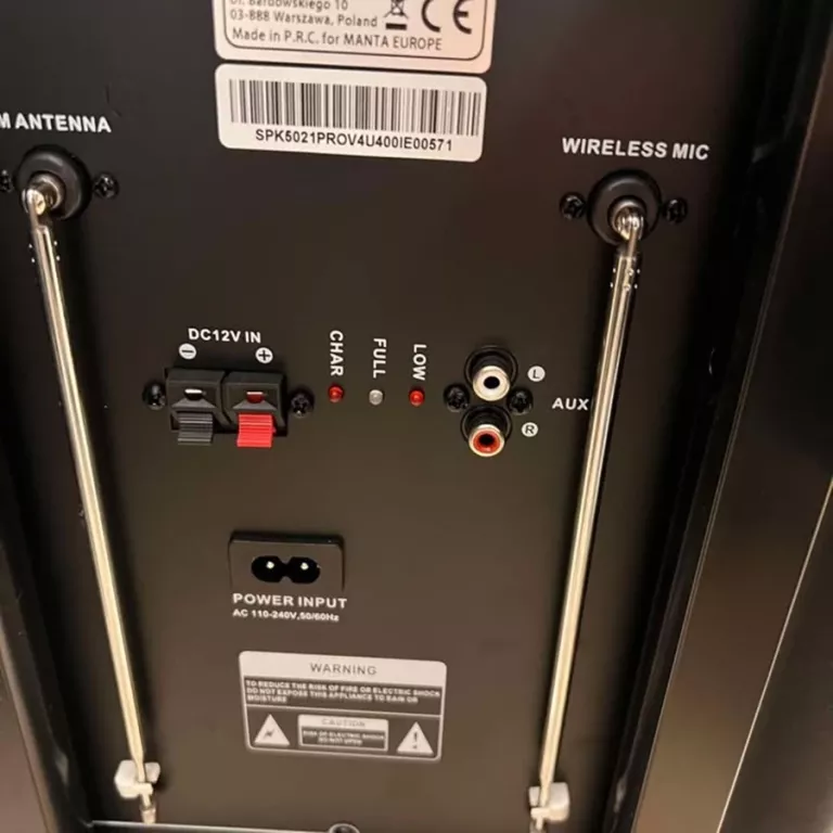 GŁOŚNIK MANTA SPK 5021 PRO KOMPLET