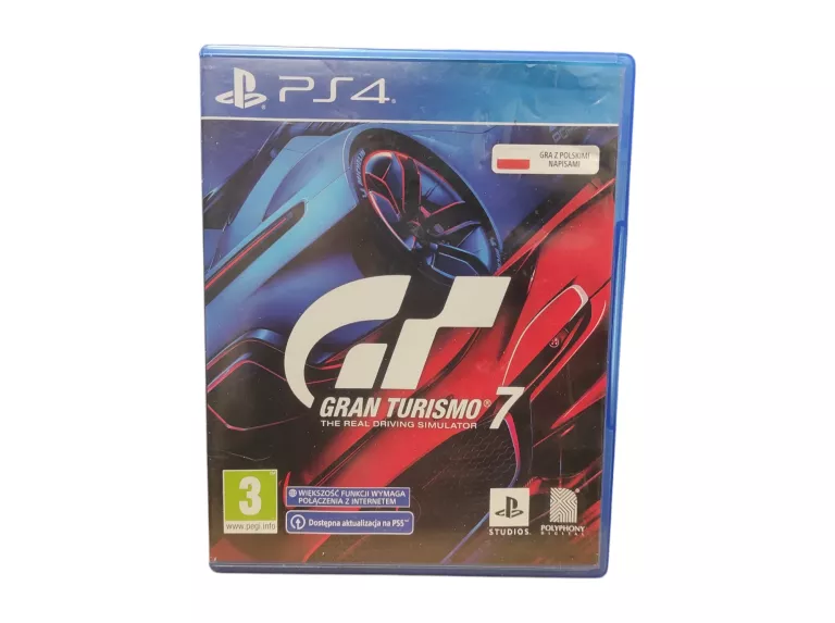 GRA NA PS4 GRAN TURISMO 7