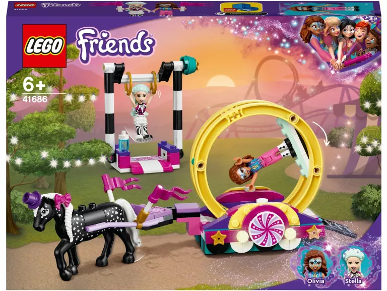 LEGO FRIENDS 41686 MAGICZNA AKROBATYKA FABRYCZNIE ZAPAKOWANY