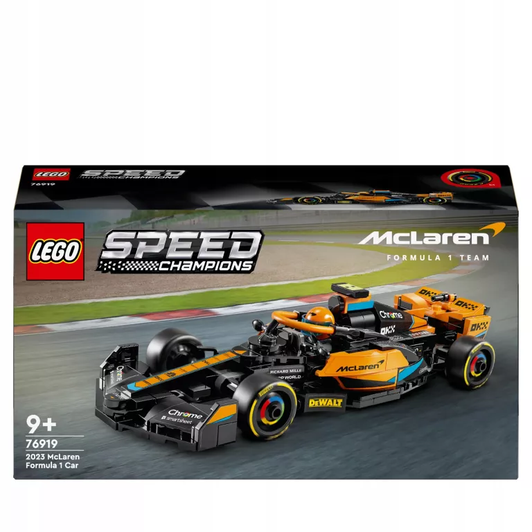 LEGO SPEED CHAMPIONS SAMOCHÓD WYŚCIGOWY MCLAREN FORMULA 1 76919