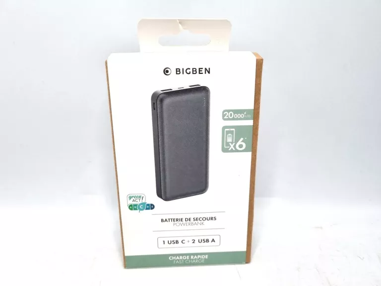 POWERBANK BIGBEN 20000MAH KPL