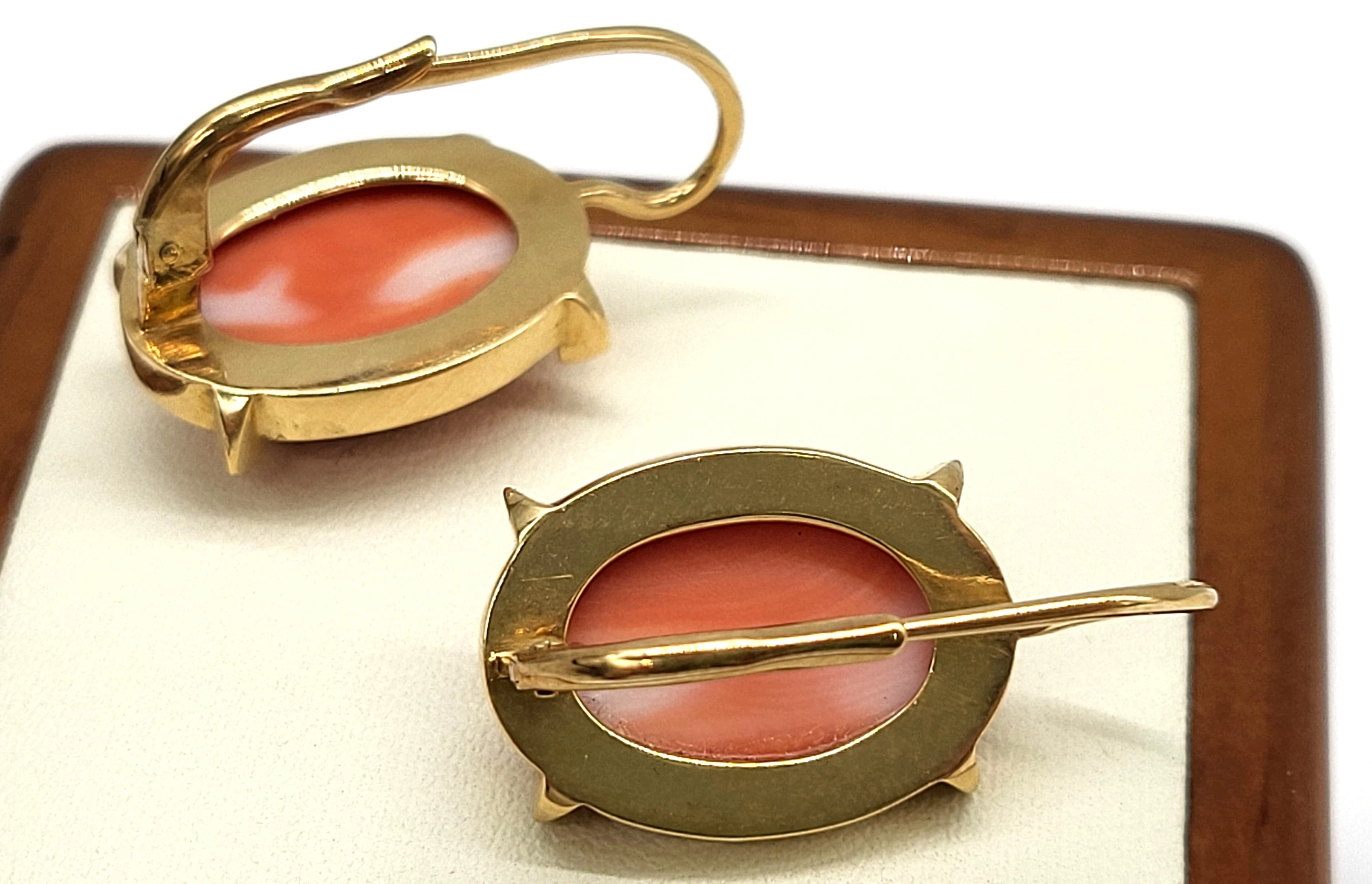 sliczne-zlote-kolczyki-z-koralem-kolczyki-585954g-rodzaj-2205-2