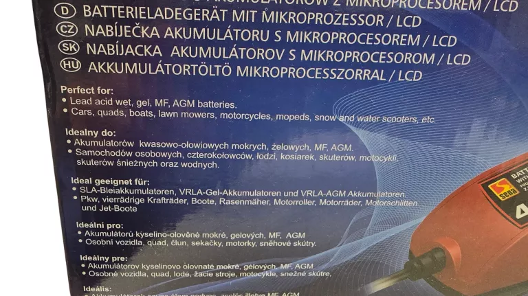 PROSTOWNIK ŁADOWARKA DO AKUMULATORA 6V 12V