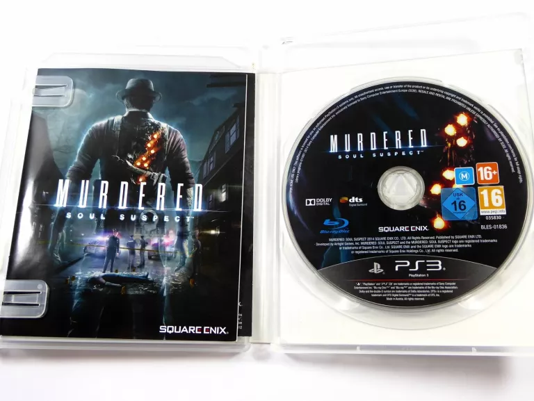 GRA PS3 MURDERED SOUL SUSPECT ŚLEDZTWO ZZA GROBU