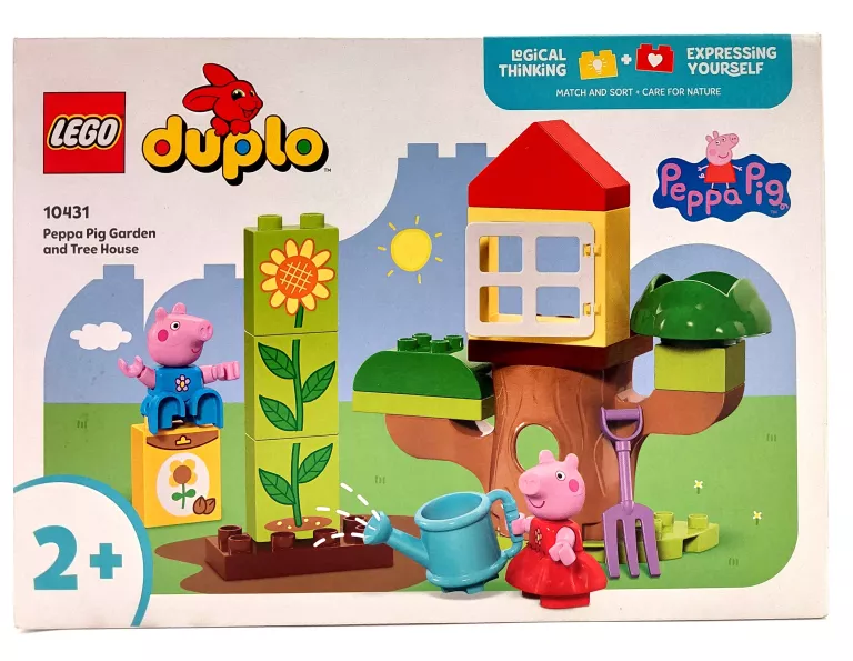 LEGO DUPLO OGRÓD I DOMEK NA DRZEWIE PEPPY 10431