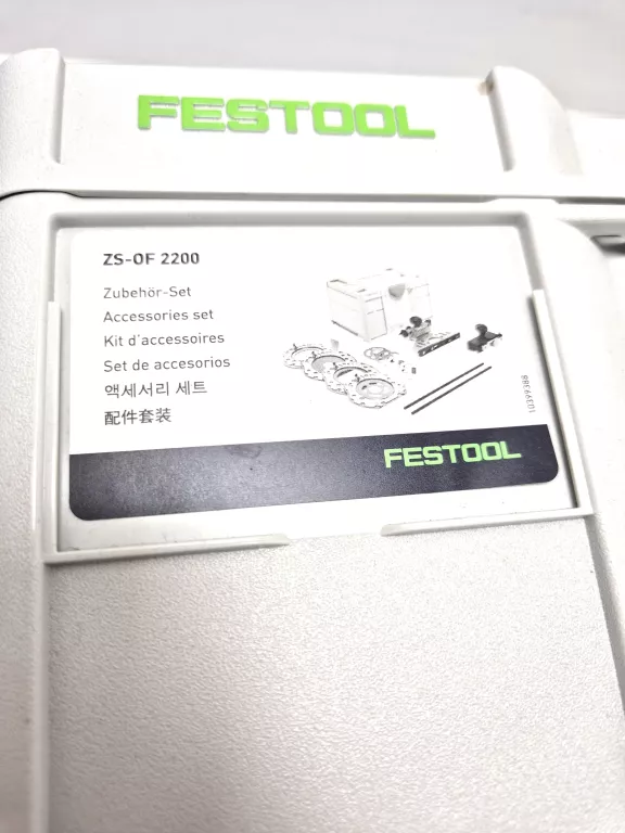 FESTOOL ZS-OF 2200 M ZESTAW WYPOSAŻENIA 497655