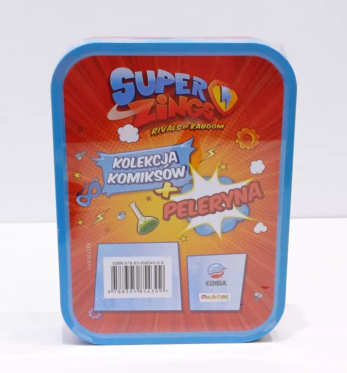 SUPER ZINGS KOLEKCJA KOMIKSÓW W PUSZCZE + PELERYNA