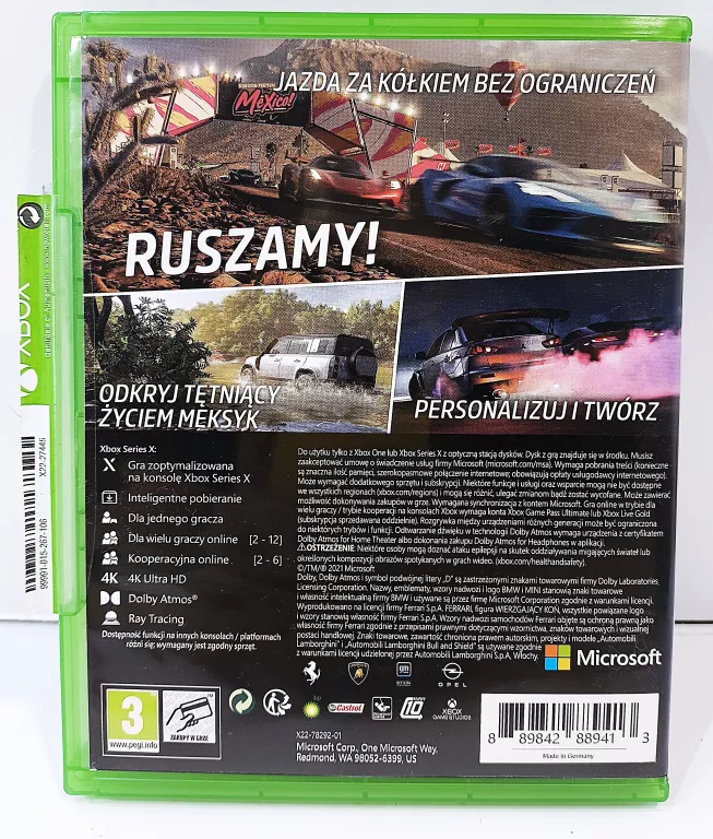 GRA XBOX FORZA HORIZON 5