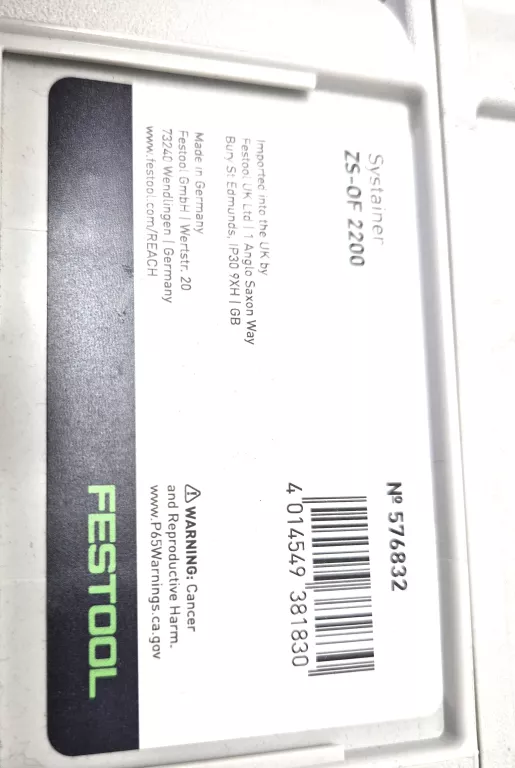 FESTOOL ZS-OF 2200 M ZESTAW WYPOSAŻENIA 497655