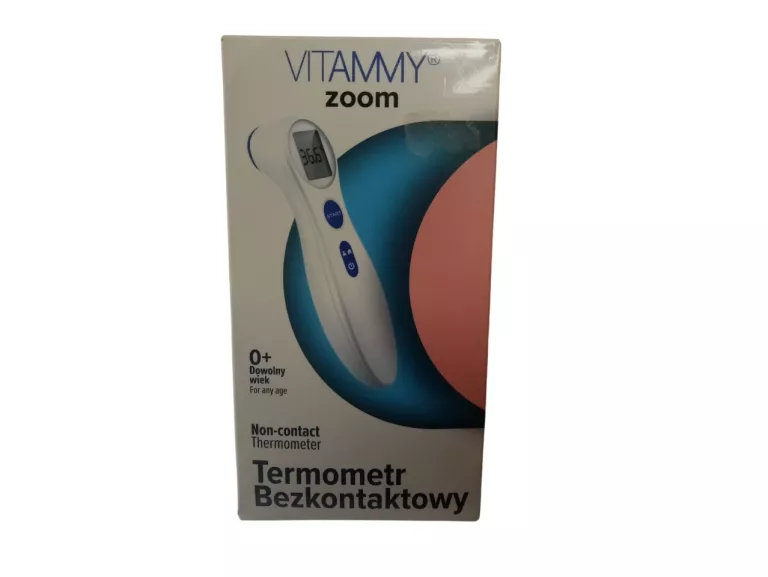 VITAMMY ZOOM TERMOMETR BEZDOTYKOWY NA PODCZERWIEŃ