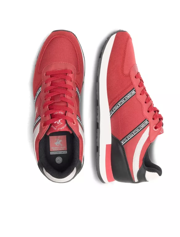 BUTY POLO RALPH LAUREN CZERWONE R 42 JONES-01
