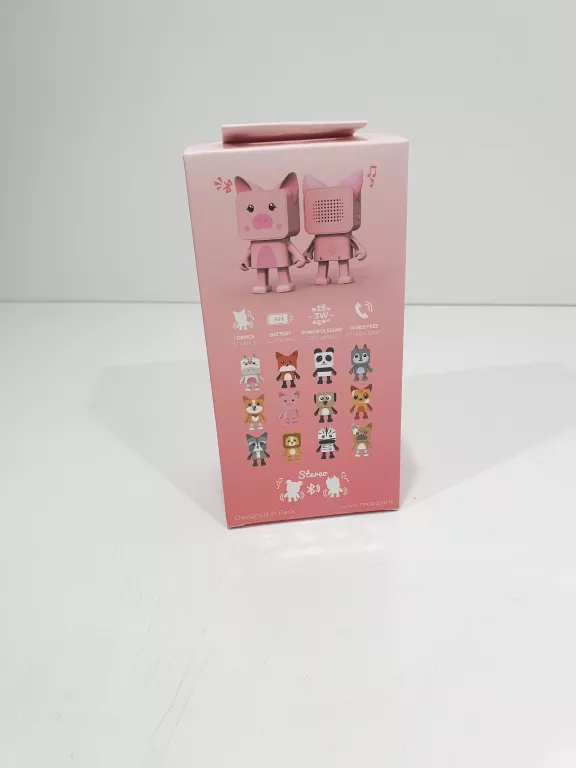MOB TAŃCZĄCY GŁOŚNIK DANCING ANIMALS BLUETOOTH ŚWINKA