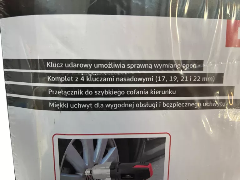 KLUCZ UDAROWY ELEKTRYCZNY 450W-330NM W WALIZCE