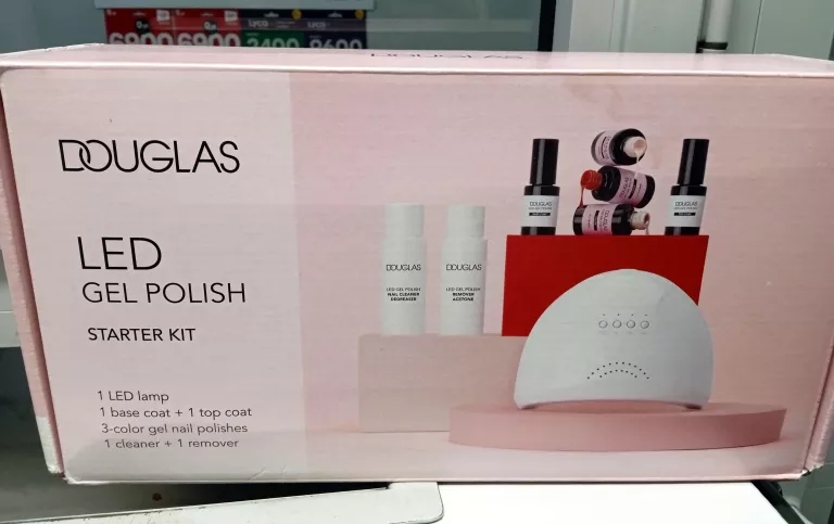 ZESTAW STARTOWY DO PAZNOKCI LED GEL DOUGLAS