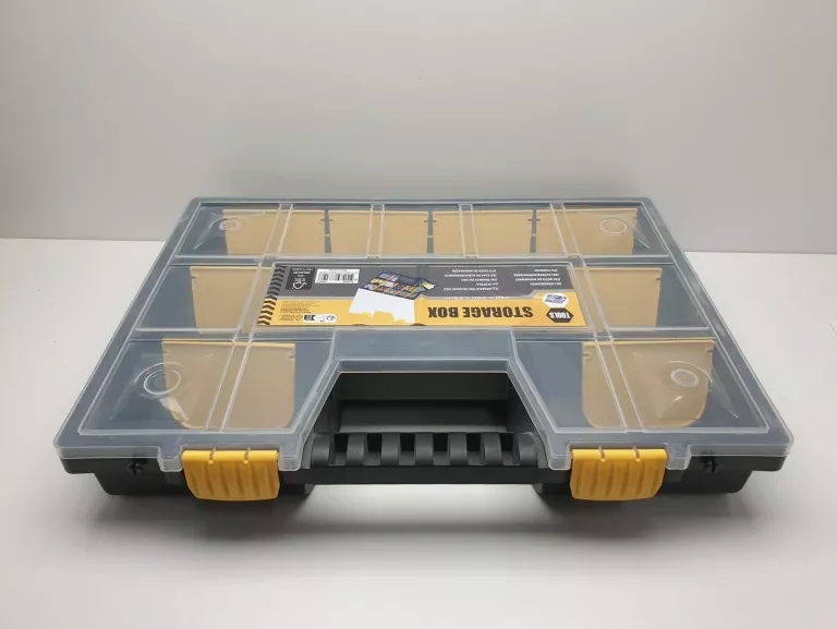 SKRZYNKA PUDEŁKO DO PRZECHOWYWANIA Z PRZEGRÓDKAMI 39 X 29 CM STORAGE BOX