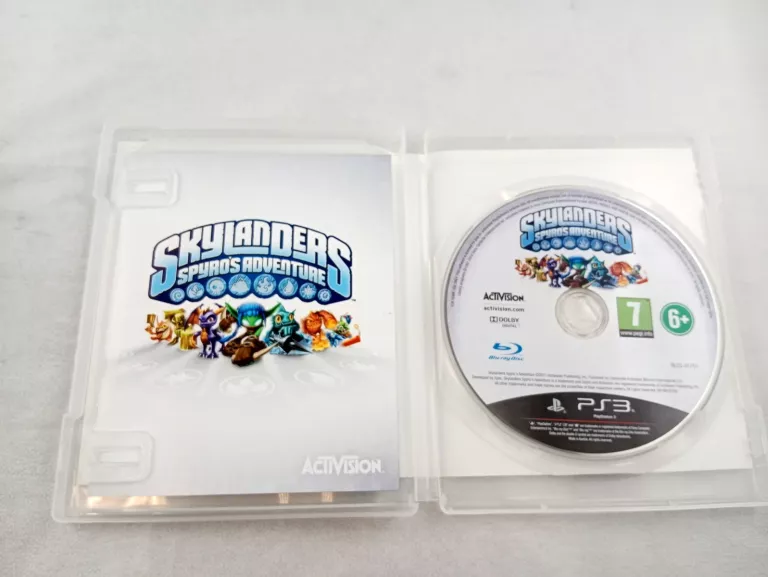 GRA PS3 SKYLANDERS + 4 POSTACIE + PORTAL BEZPRZEWODOWY