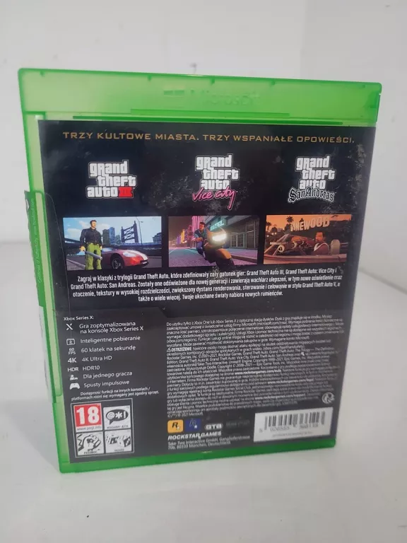 GRA XBOX ONE / XBOX SERIES X GTA THE TRILOGY