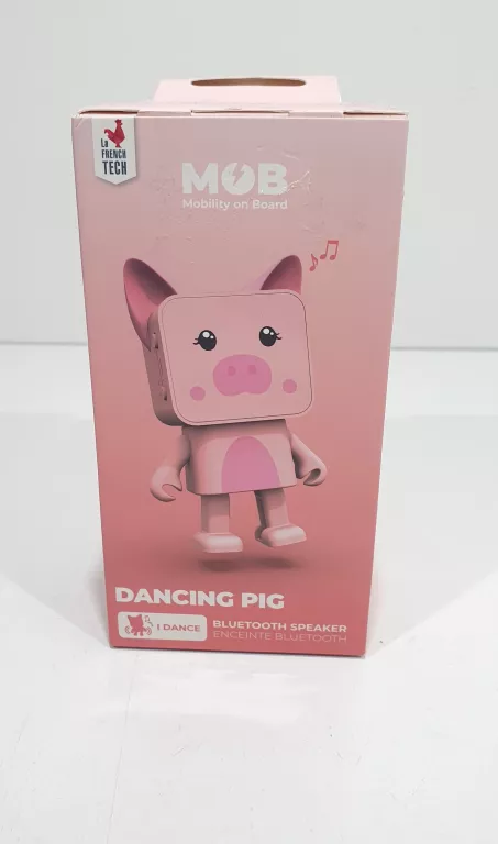 MOB TAŃCZĄCY GŁOŚNIK DANCING ANIMALS BLUETOOTH ŚWINKA
