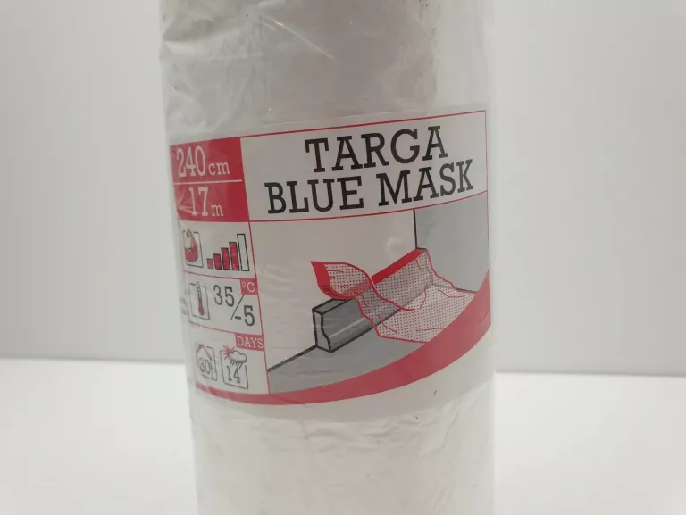 FOLIA MALARSKA Z TAŚMĄ 240 CM X 17 M TARGA BLUE MASK SCHULLER