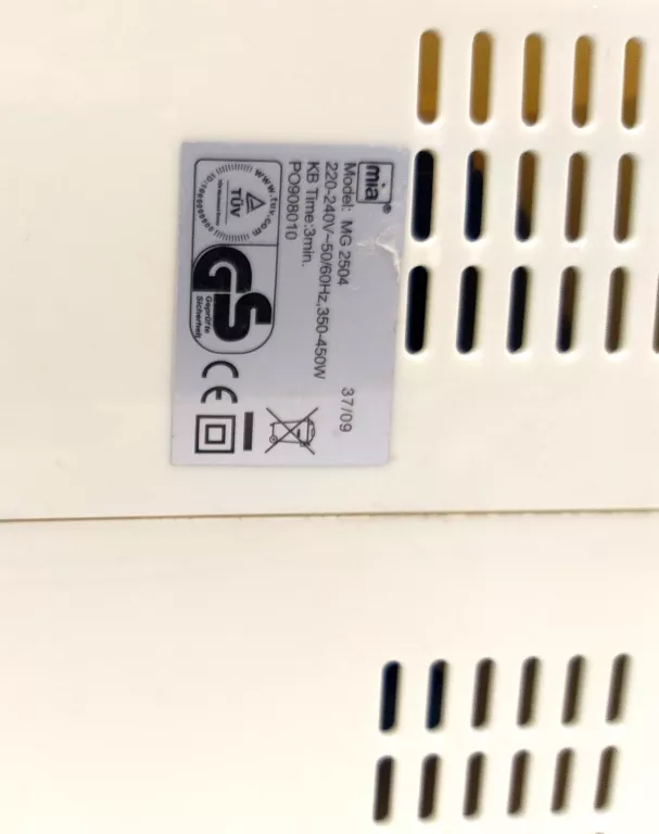 MASZYNKA DO MIELENIA MIĘSA MIA MG 2504 #OPIS