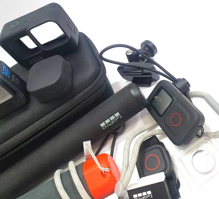KAMERA SPORTOWA GOPRO HERO 12 BLACK - BARDZO BOGATY ZESTAW