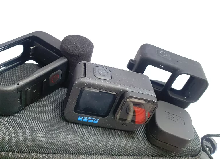 KAMERA SPORTOWA GOPRO HERO 12 BLACK - BARDZO BOGATY ZESTAW