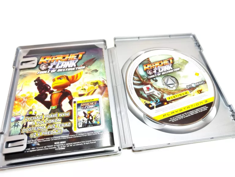 PS3 RATCHET CLANK QUEST FOR BOOTY PLATINUM