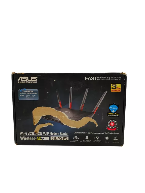 ROUTER ASUS DSL-AC68VG KOMPLET
