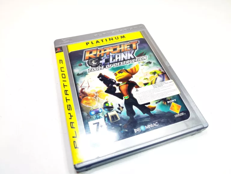 PS3 RATCHET CLANK QUEST FOR BOOTY PLATINUM